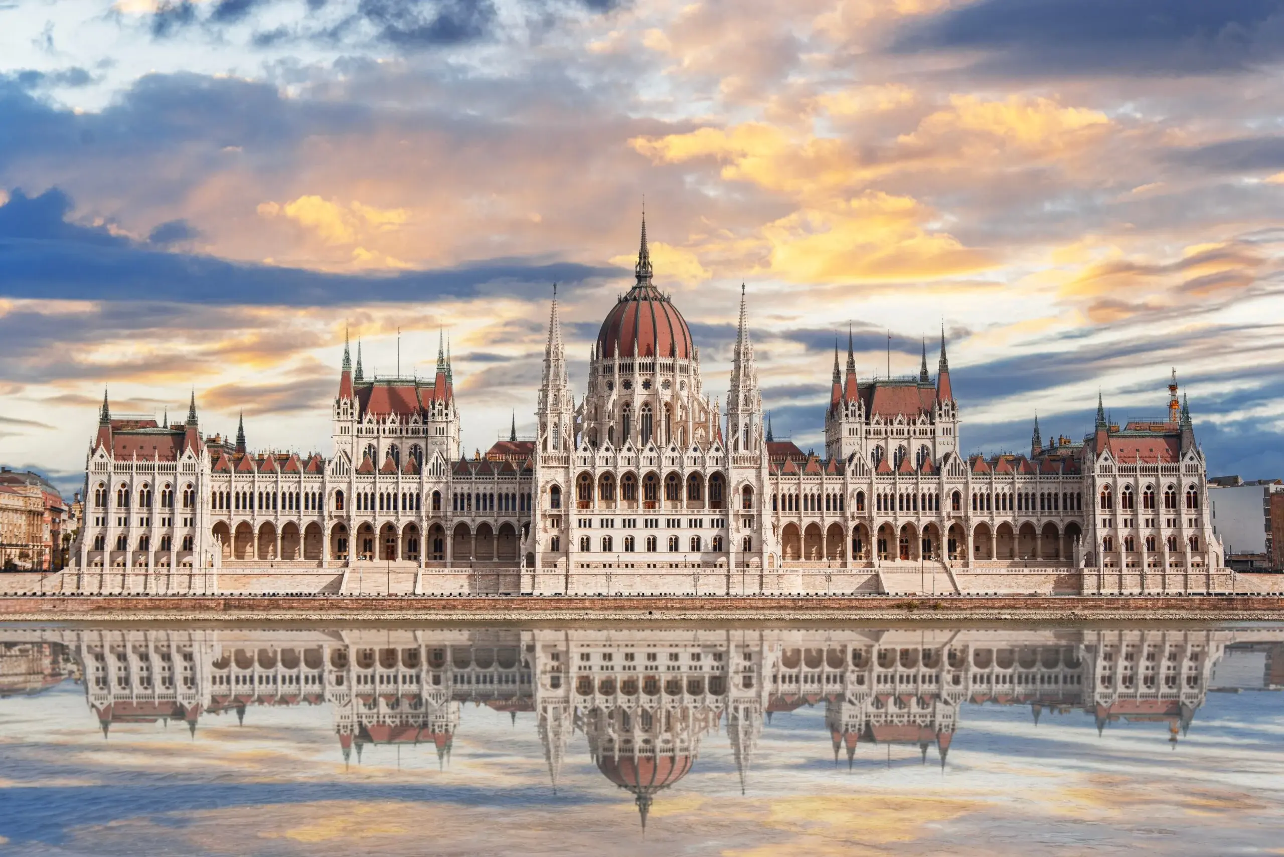 Budapest city skyline